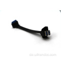 Doppelte USB3.0 männliche Tafelmontage an IDC -Kabel